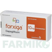 ФОРКСІГА (FORXIGA) 10 мг таблетки 98 шт - Дапагліфлозин EMRA-MED