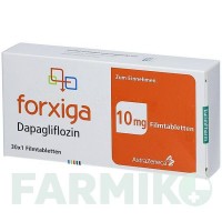ФОРКСІГА (FORXIGA) 10 мг таблетки 10 шт - Дапагліфлозин EURIMPHARM