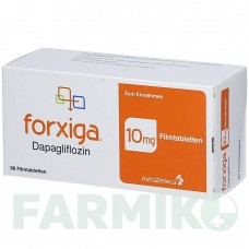 ФОРКСИГА (FORXIGA) 10 мг таблетки 28 шт - Дапаглифлозин EUROPEAN PHARMA