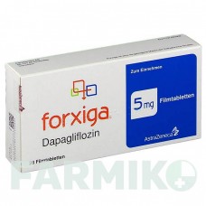 ФОРКСИГА (FORXIGA) 5 мг таблетки 28 шт - Дапаглифлозин ASTRAZENECA