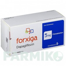 ФОРКСИГА (FORXIGA) 5 мг таблетки 98 шт - Дапаглифлозин ASTRAZENECA