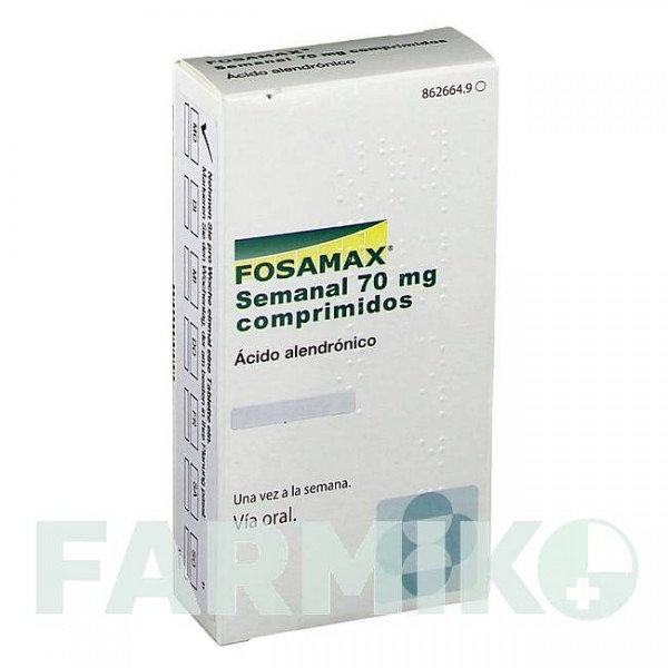 ФОСАМАКС (FOSAMAX) 70 мг таблетки 12 шт - Алендроновая кислота CC PHARMA