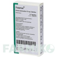 ФОСАМАКС (FOSAMAX) 70 мг таблетки 12 шт - Алендроновая кислота PHARMA GERKE
