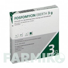 ФОСФОМИЦИН (FOSFOMYCIN) 3 г гранулы 1 шт - Фосфомицин DR.FRIEDRICH EBERTH