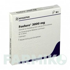 ФОСФУРО (FOSFURO) 3000 мг гранулы 8 г - Фосфомицин APOGEPHA