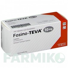 ФОЗИНО (FOSINO) 10 мг таблетки 100 шт - Фозиноприл TEVA