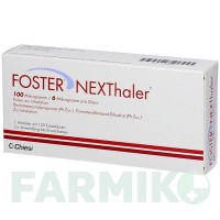 ФОСТЕР (FOSTER) 100/6 мкг 120 доз порошок 1 шт - Формотерол, Беклометазон AXICORP PHARMA