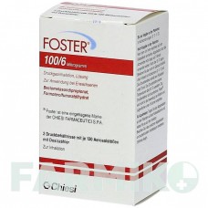 ФОСТЕР (FOSTER) 100/6 мкг 120 доз аэрозоль 2 шт - Формотерол, Беклометазон KOHLPHARMA