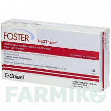 ФОСТЕР (FOSTER) 100/6 мкг 120 доз порошок 1 шт - Формотерол, Беклометазон KOHLPHARMA