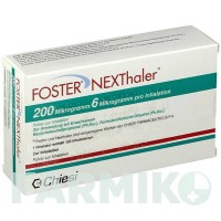 ФОСТЕР (FOSTER) 200/6 мкг 120 доз порошок 1 шт - Формотерол, Беклометазон KOHLPHARMA