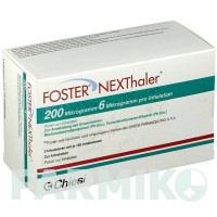 ФОСТЕР (FOSTER) 200/6 мкг 120 доз порошок 2 шт - Формотерол, Беклометазон KOHLPHARMA