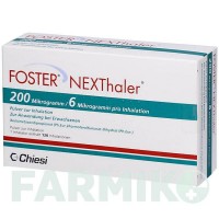 ФОСТЕР (FOSTER) 200/6 мкг 120 доз порошок 1 шт - Формотерол, Беклометазон ORIFARM