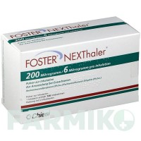 ФОСТЕР (FOSTER) 200/6 мкг 120 доз порошок 2 шт - Формотерол, Беклометазон ORIFARM