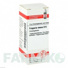 ФРАГАРИЯ ВЕСКА (FRAGARIA VESCA) D 6 глобули 10 г - Гомеопатия DHU