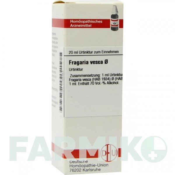 ФРАГАРИЯ ВЕСКА (FRAGARIA VESCA) раствор 20 мл - Гомеопатия DHU