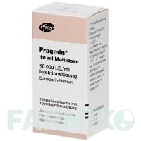 ФРАГМІН (FRAGMIN) 10000 МО/мл флакон 1x10 мл - Дальтепарин PFIZER
