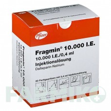 ФРАГМИН (FRAGMIN) 10000 МЕ шприци 20 шт - Дальтепарин PFIZER