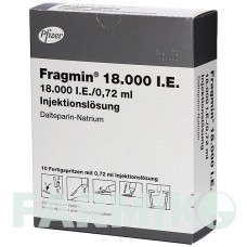 ФРАГМИН (FRAGMIN) 18000 МЕ шприци 20 шт - Дальтепарин PFIZER