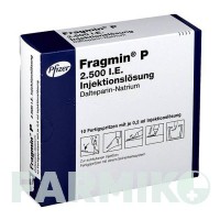ФРАГМИН (FRAGMIN) 2500 МЕ шприци 10 шт - Дальтепарин PFIZER