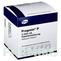 ФРАГМИН (FRAGMIN) 2500 МЕ шприци 50 шт - Дальтепарин PFIZER