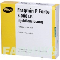 ФРАГМІН (FRAGMIN) 5000 МО шприци 10 шт - Дальтепарин EURIMPHARM