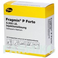 ФРАГМІН (FRAGMIN) 5000 МО шприци 20 шт - Дальтепарин PFIZER