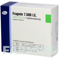 ФРАГМИН (FRAGMIN) 7500 МЕ раствор 20 шт - Дальтепарин KOHLPHARMA