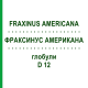 ФРАКСИНУС АМЕРИКАНА (FRAXINUS AMERICANA) D 12 глобули 10 г - Гомеопатия DHU