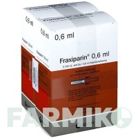 ФРАКСИПАРИН (FRAXIPARIN) 0,6 мл раствор 10x0,6 мл - Надропарин DOCPHARM
