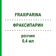ФРАКСИПАРИН (FRAXIPARINA) 0,4 мл раствор 10x0,4 мл - Надропарин DOCPHARM