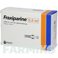 ФРАКСИПАРИН (FRAXIPARINA) 0,4 мл розчин 10x0,4 мл - Надропарин KOHLPHARMA