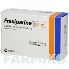 ФРАКСИПАРИН (FRAXIPARINA) 0,4 мл розчин 10x0,4 мл - Надропарин KOHLPHARMA