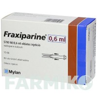 ФРАКСИПАРИН (FRAXIPARINE) 0,6 мл розчин 10x0,6 мл - Надропарин ACA MULLER-ADAG PHARMA