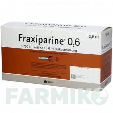 ФРАКСИПАРИН (FRAXIPARINE) 0,6 мл розчин 50x0,6 мл - Надропарин VIATRIS
