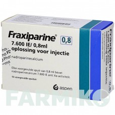 ФРАКСИПАРИН (FRAXIPARINE) 0,8 мл розчин 10x0,8 мл - Надропарин FD PHARMA