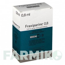 ФРАКСИПАРИН (FRAXIPARINE) 0,8 мл розчин 10x0,8 мл - Надропарин VIATRIS
