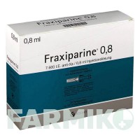 ФРАКСИПАРИН (FRAXIPARINE) 0,8 мл розчин 20x0,8 мл - Надропарин VIATRIS