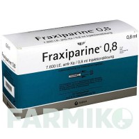 ФРАКСИПАРИН (FRAXIPARINE) 0,8 мл розчин 50x0,8 мл - Надропарин VIATRIS