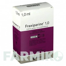 ФРАКСИПАРИН (FRAXIPARINE) 1 мл раствор 10x1 мл - Надропарин VIATRIS