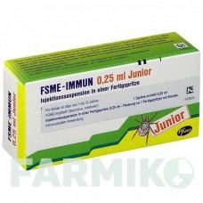 ФСМЕ ИММУН (FSME IMMUN) 0,25 мл суспензия 1 шт - Клещевой энцефалит инактивированный вирус KOHLPHARMA