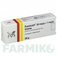 ФУЦИКОРТ (FUCICORT) 20 мг/г + 1 мг/г крем 30 г - Бетаметазон, Антибіотик FD PHARMA
