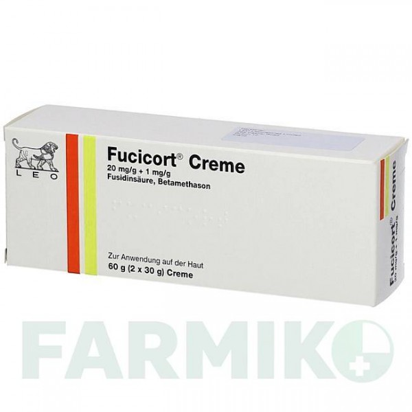 ФУЦИКОРТ (FUCICORT) крем 60 г - Бетаметазон, Антибіотик AXICORP PHARMA