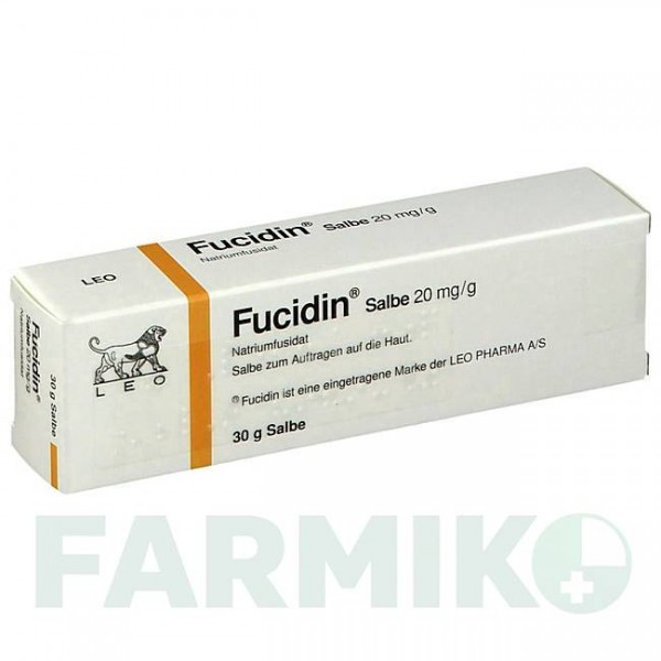 ФУЦИДИН (FUCIDINE) мазь 30 г - Фузидова кислота KOHLPHARMA