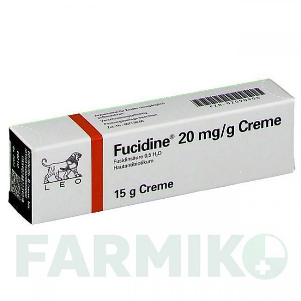 ФУЦИДИН (FUCIDINE) крем 15 г - Фузидова кислота LEO PHARMA