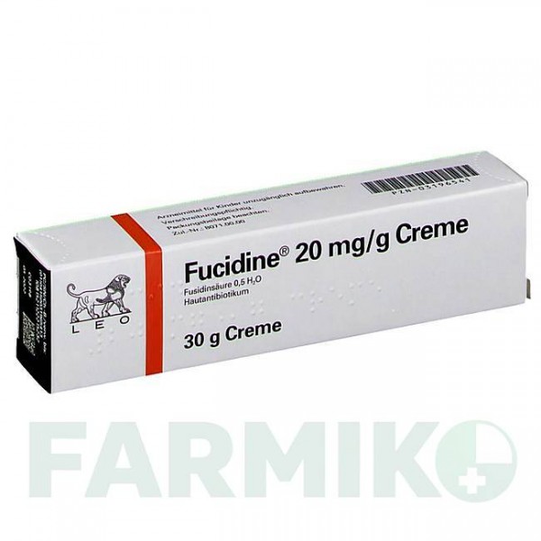 ФУЦИДИН (FUCIDINE) крем 30 г - Фузидова кислота LEO PHARMA