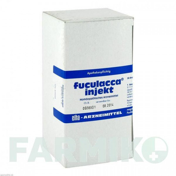 ФУКУЛАККА (FUCULACCA) ампули 50 шт - Гомеопатія INFIRMARIUS