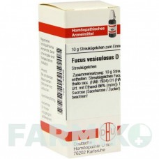 ФУКУС ВЕЗИКУЛОСУС (FUCUS VESICULOSUS) D 1 глобули 10 г - Гомеопатия DHU
