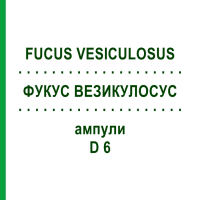 ФУКУС ВЕЗИКУЛОСУС (FUCUS VESICULOSUS) D 6 ампулы 8x1 мл - Гомеопатия DHU