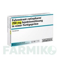 ФУЛВЕСТРАНТ (FULVESTRANT) 250 мг/5 мл раствор 2x5 мл - Фулвестрант RATIOPHARM