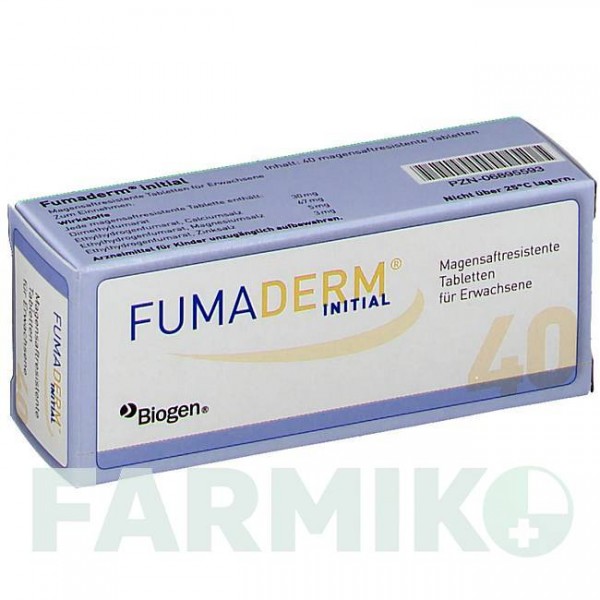 ФУМАДЕРМ (FUMADERM) таблетки 40 шт - Производное фумаровой кислоты, Другое BIOGEN